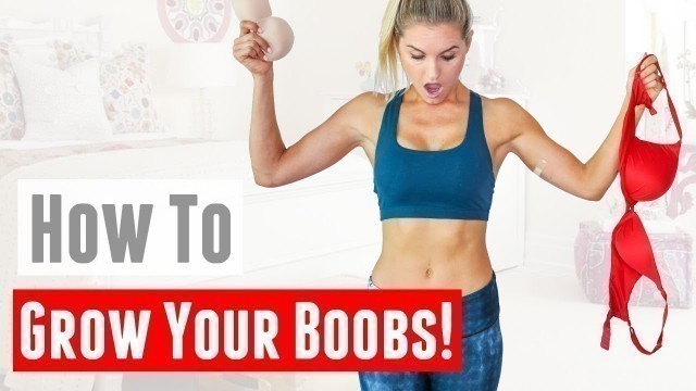 'Exercises To Grow Your Boobs (chest lift workout)'