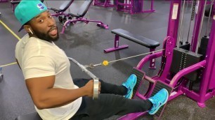 'How To Properly Do Seated Rows At PLANET FITNESS (Tutorial)'