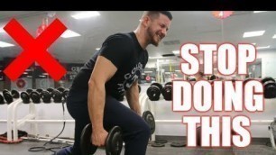 'FIX YOUR LUNGE FORM NOW! | 3 Lunge Variations for Muscle Gain'