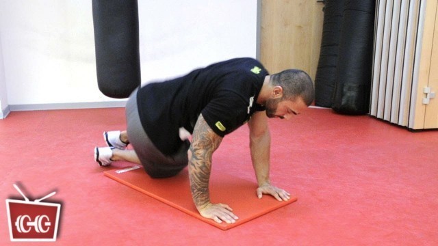 'FITNESS FÜR ZUHAUSE - Stützhand Hüftrotation -SPORTS AT HOME IN ONE MINUTE- mit Coach Seyit'