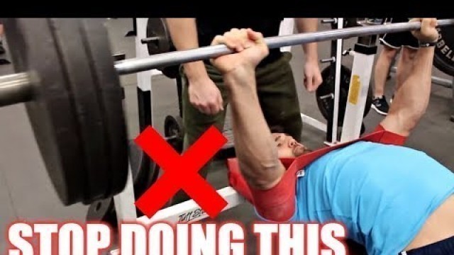 'How to PROPERLY Bench Press | FIX YOUR FORM NOW'