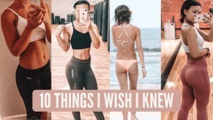'10 Things I Wish I Knew Before Starting My Fitness Journey (grab a pen & paper for this!)'