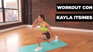 'Kayla Itsines: workout de piernas sin equipo | Women\'s Health España'