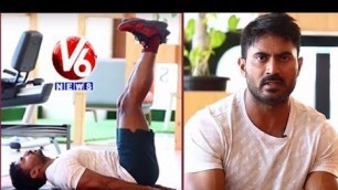 '4 Simple Exercises To Reduce Belly Fat | Trainer Venkat | Fitness 360 | V6 News'