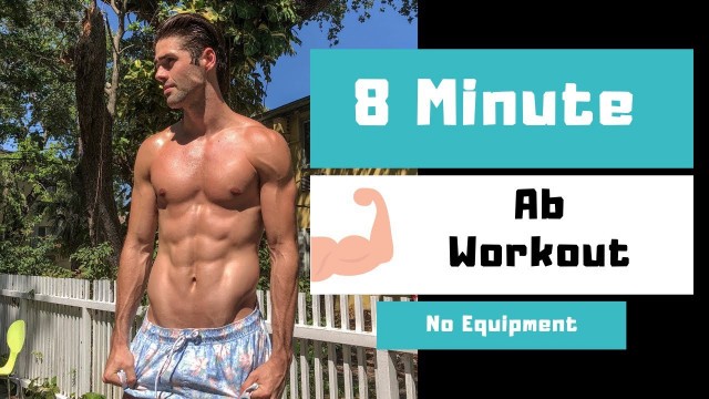 8 Minute Ab Workout | Follow Along