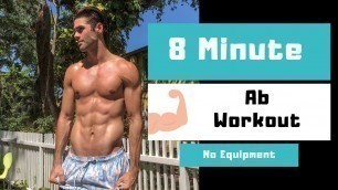 8 Minute Ab Workout | Follow Along