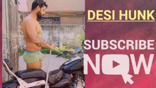 'Desi hunk fitness / Indian Male exercise'