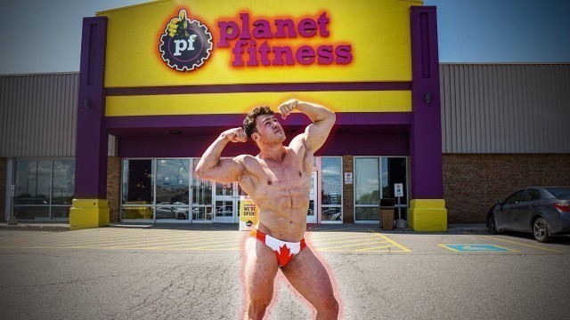 'Wearing a Speedo to Planet Fitness'