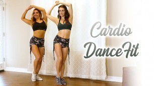 'Cardio DanceFit for Weight Loss ♥ Beginners Hip Hop Dance Workout, 10 Minute, At Home  Fat Burning'