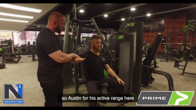 'Prime Chest Press Setup and Exercise Execution  Demo'