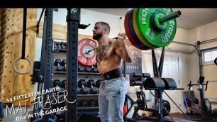 'Garage Training with Mat Fraser: The Fittest Man On Earth'