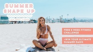 My FREE 8 Week Fitness Challenge + Over $5,000 in Giveaways!