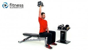 'Strength Training for Arms and Shoulders - Strong Toned Arms Workout'