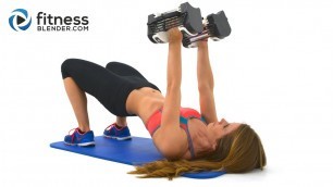'Tank Top Arms Workout - Best Upper Body Workout for Toned Arms, Shoulders & Upper Back'