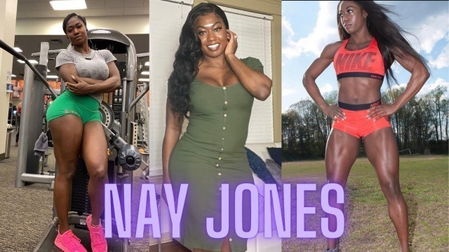 'Nay Jones IFBB Figure Pro Lower Body Workout | Female Fitness Motivation'