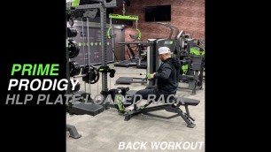 'Prodigy HLP Rack - Back Workout'