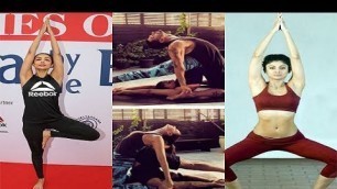 'International Yoga Day: Shilpa Shetty, Malaika Arora, Bipasha Basu perform yoga'