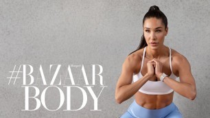 'Kayla Itsines\' arms and abs workout to help improve your posture | Bazaar UK'