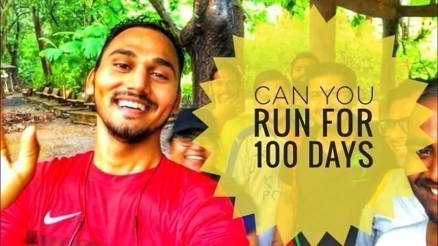 '100 days of running || Fitness Challenge || Health is Wealth'