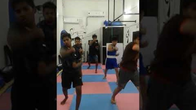 '360 training at 360 Kickboxing and Fitness club cbd Belapur.'