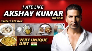 'I Tried \"AKSHAY KUMAR\" Diet Plan for a day !! | Celebrity Diet | Pratik Srivastava'