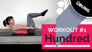 'Hundred Übung | Workout #1 - Bauch und Rücken | Ramona Franke'