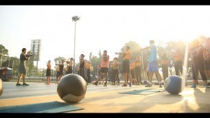 'Master Bootcamp: an outdoor group exercise class'