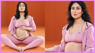 'Kareena Kapoor Khan Fitness Mantra || Flaunting Her Baby Bump'