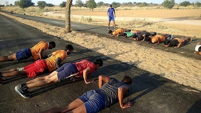 Army physical training exercises