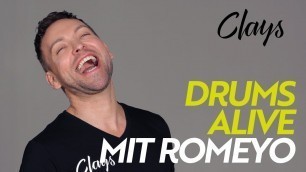 'CLAYS LIVE: Drums Alive mit Romeyo am 06.11.2020'