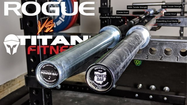 'New TITAN Power Bar vs. ROGUE Ohio Power Bar Showdown'