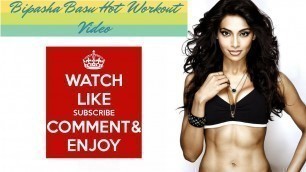 'Bipasha Basu yoga Video Workout || At Gym & Home || Yoga || Abs || Exercise Video'