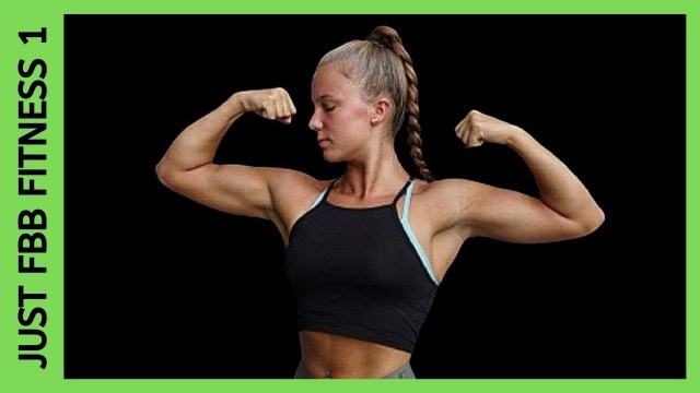 'Julia Nyqvist - Female Body Fitness Model From Sweden'