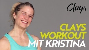 'Clays Workout mit Kristina 24.04.2020'