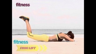 'Ab Workout: Frog Lift | Fitness'