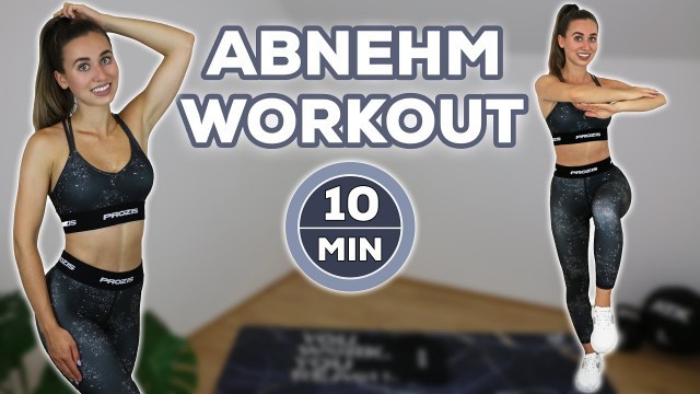 '10 Min. HIIT Ganzkörper Workout | Fatburner für Zuhause, ohne Geräte!'