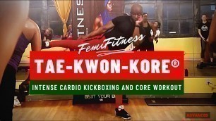 'Tae-Kwon-Kore® - Intense Cardio Kickboxing and Abs Workout!'