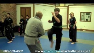 'Kids and Teen Martial Arts In Natick, MA at Revolution Martial Fitness, w/ Tom Callos'