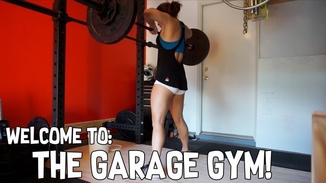 'Welcome to my garage gym !'