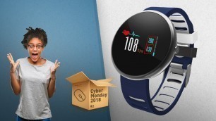 'YoYoFit Edge Fitness Activity Tracker, Heart Rate Monitor Smart Watch / Cyber Monday 2018'
