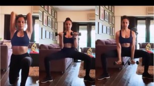 'GORGEOUS Bipasha Basu Latest Workout Video Will Make You SWEATY'