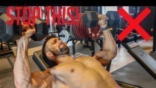 'How to PROPERLY Dumbbell Incline Press | 3 Variations for Muscle Gain'