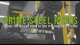 'Pittsburgh Steelers Weight Room - PRIME STEEL RACKS'