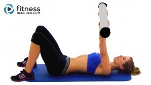 'Total Body Slosh Pipe Workout by Fitness Blender - Slosh Tube Exercises for Strength & Toning'