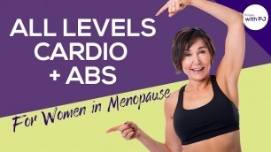 'Cardio + Awesome Ab Routine - Fitness Programs for Women In Menopause'