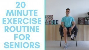 Full Exercise Routine For Seniors | 20 Minute Workout