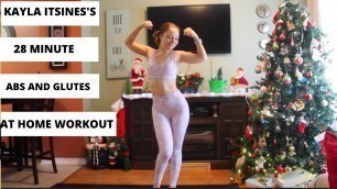'Trying Kayla Itsines\'s At Home Full Body Workout | 25 Minutes!'