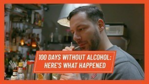 '100 Days Without Alcohol: Here\'s What Happened | Men\'s Health UK'
