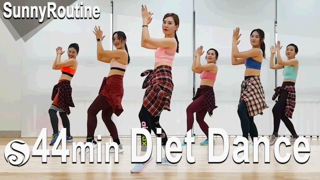 '44 minute Diet Dance | 44분 다이어트댄스 | 홈트 | Cardio |'