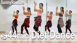 '44 minute Diet Dance | 44분 다이어트댄스 | 홈트 | Cardio |'